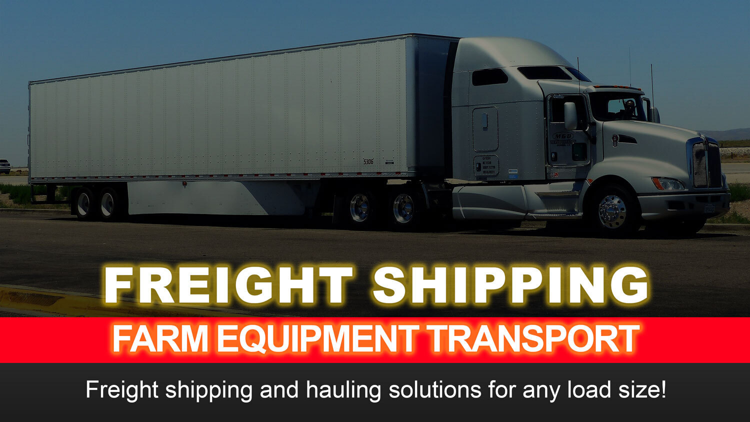 Freight shipping service