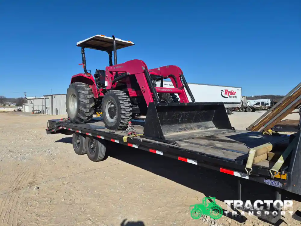 Transporting agricultural equipment through Oklahoma City, OK