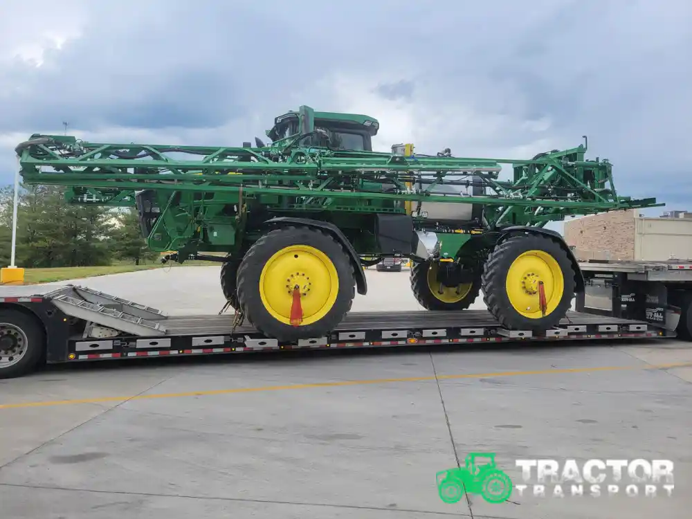 Transporting agricultural equipment through Tampa, FL