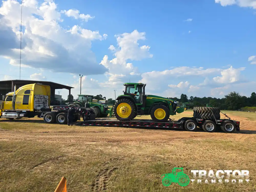 Hauling farm equipment in New York City, NY