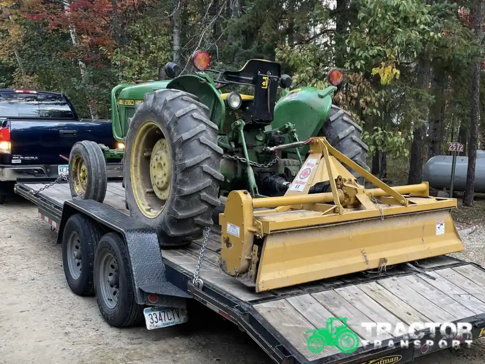 Transporting agricultural equipment through Indianapolis, IN