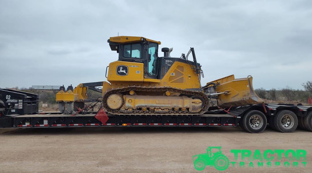Shipping a 2024 John Deere 850 Dozer.