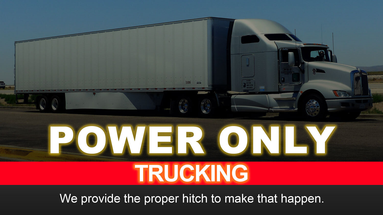 Power only trucking