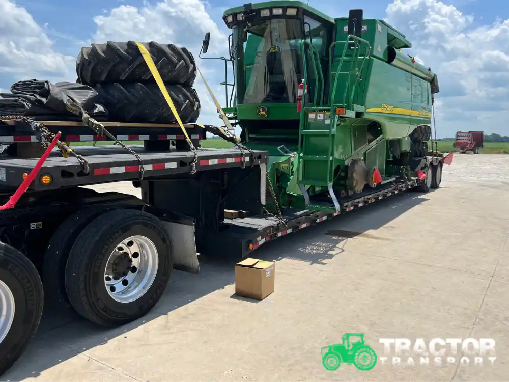 Transporting agricultural equipment through Philadelphia, PA