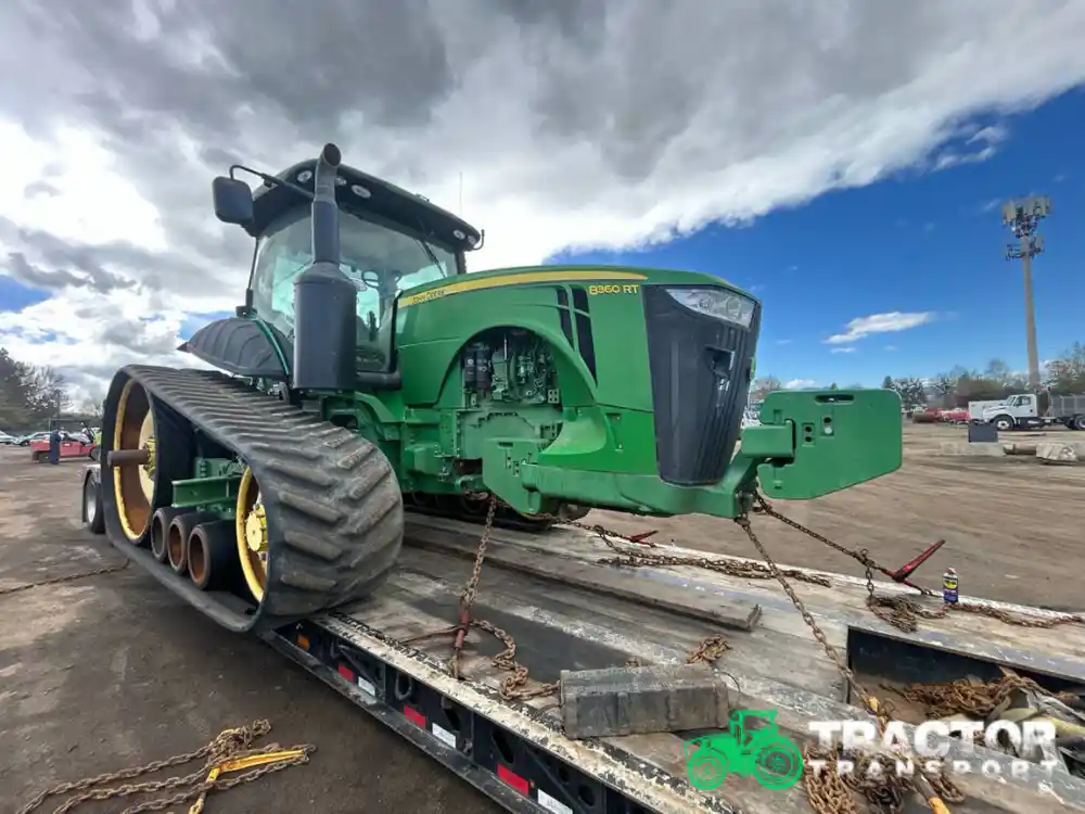 Transporting agricultural equipment through San Diego, CA