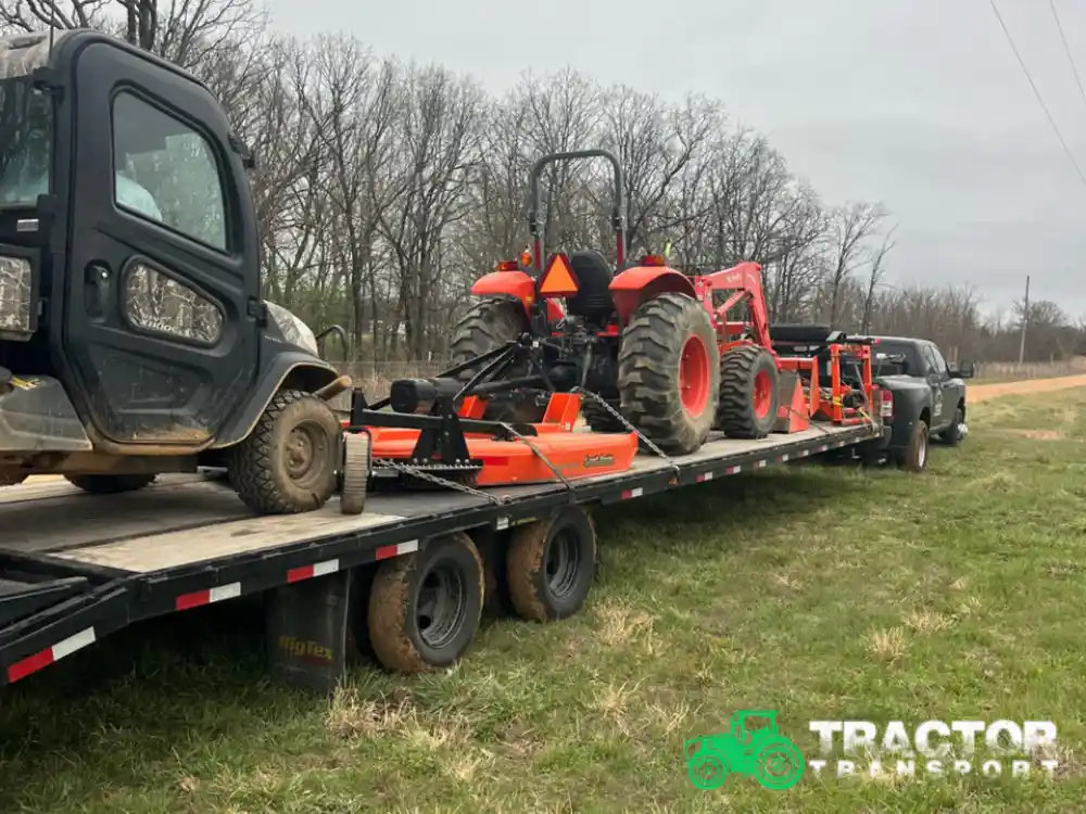 Hauling farm equipment in Houston, TX