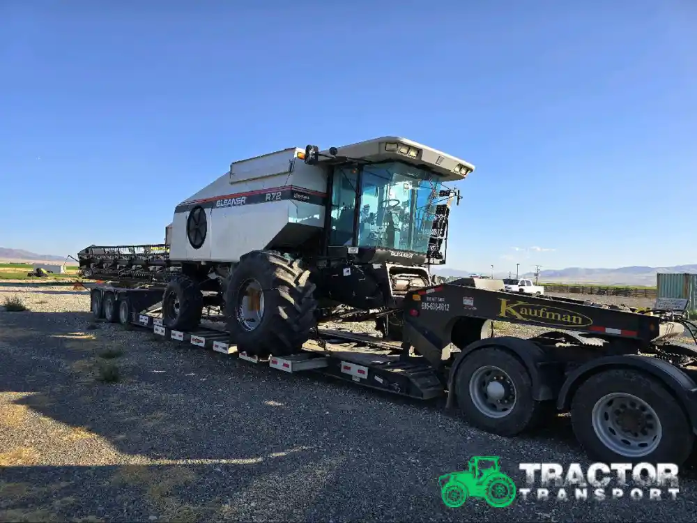 Transporting agricultural equipment through Houston, TX